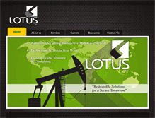 Tablet Screenshot of lotusllc.com